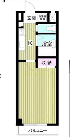プリマヴェール町田(1K/3階)の間取り写真