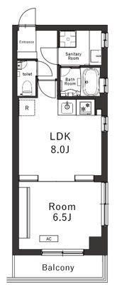 BELLEVIAGE MORISHITA(1LDK/5階)の間取り写真