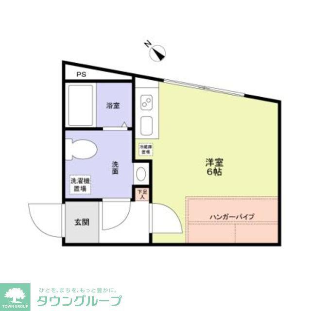 VISTA IZUMI(ワンルーム/3階)の間取り写真