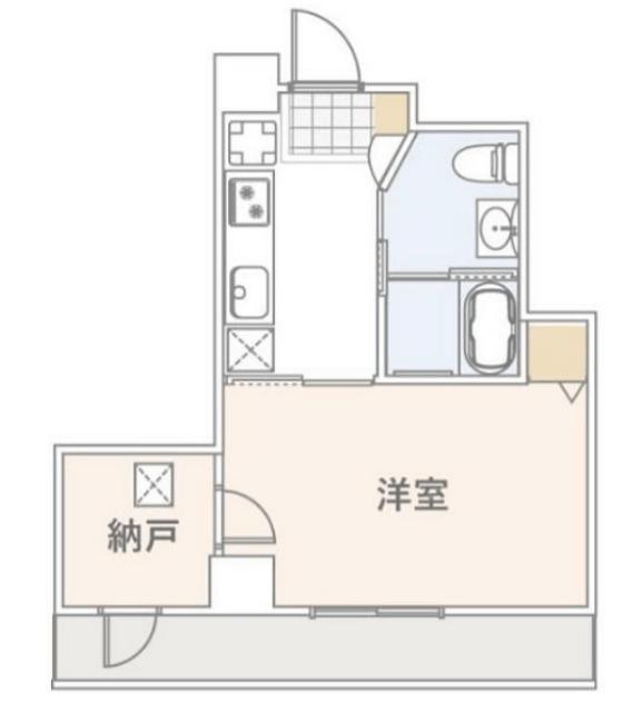 セイカ ガーデニアガーデン(1SK/5階)の間取り写真