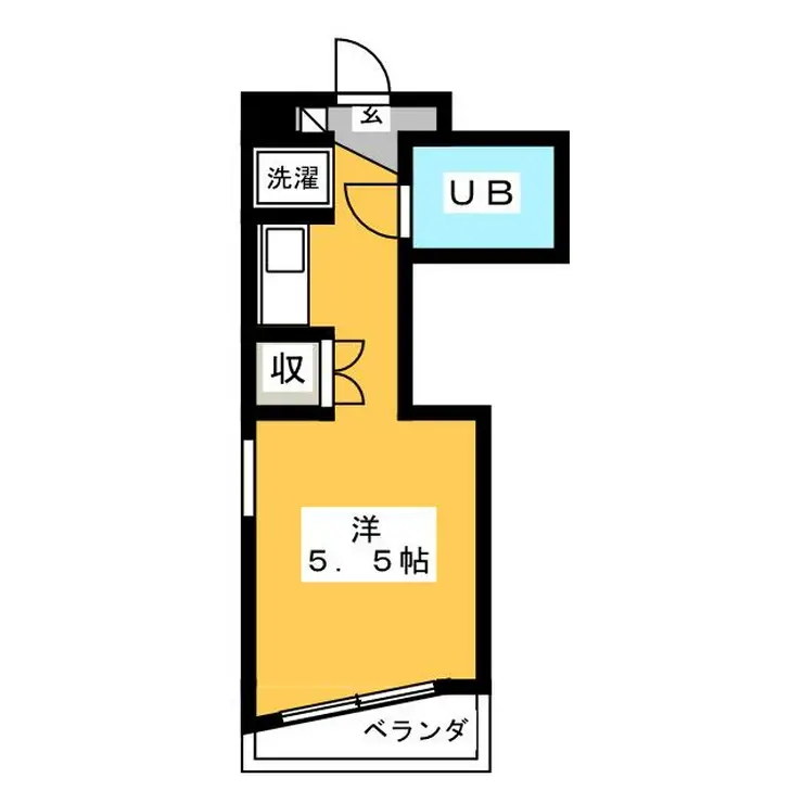 ラピエール 4階階 間取り