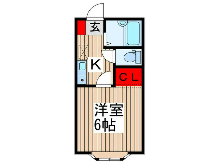 ハイツグラシア 1階階 間取り