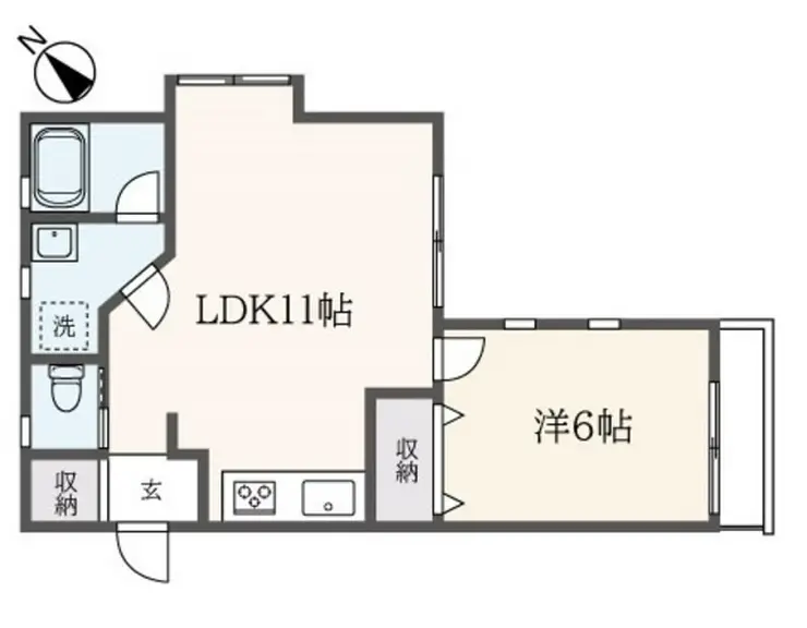 クレスト 1階階 間取り