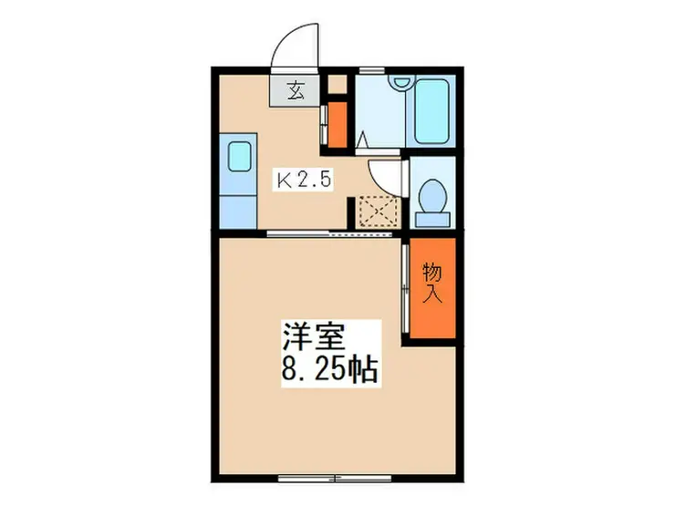ウィズガーデン 1階階 間取り