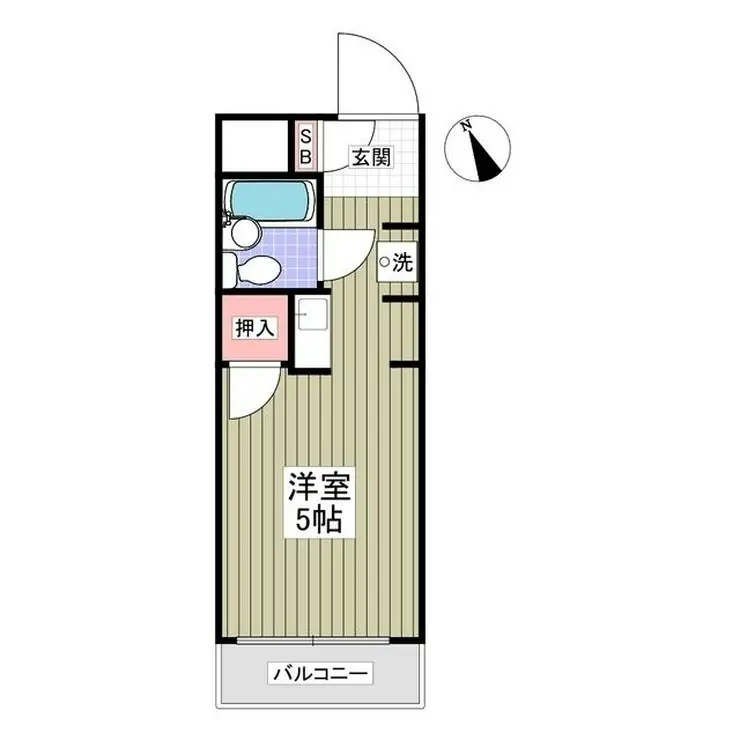 プールパール小豆沢 2階階 間取り