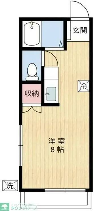 リベラルハイム 1階階 間取り
