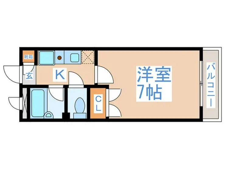 ピア・クレスト 2階階 間取り