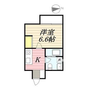 アメニティハイツNAGOYA(1K/1階)の間取り写真