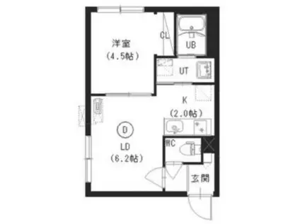 セフィーロ・フィオーレ(1LDK/3階)の間取り写真