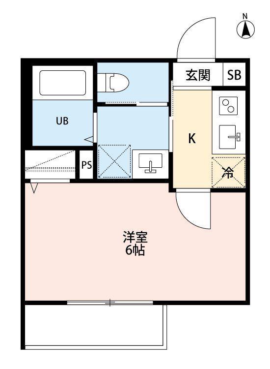 ROBOT HOME 鉄道博物館II(1K/3階)の間取り写真