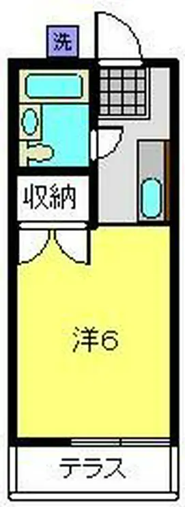 ファイブコーポ中町 1階階 間取り