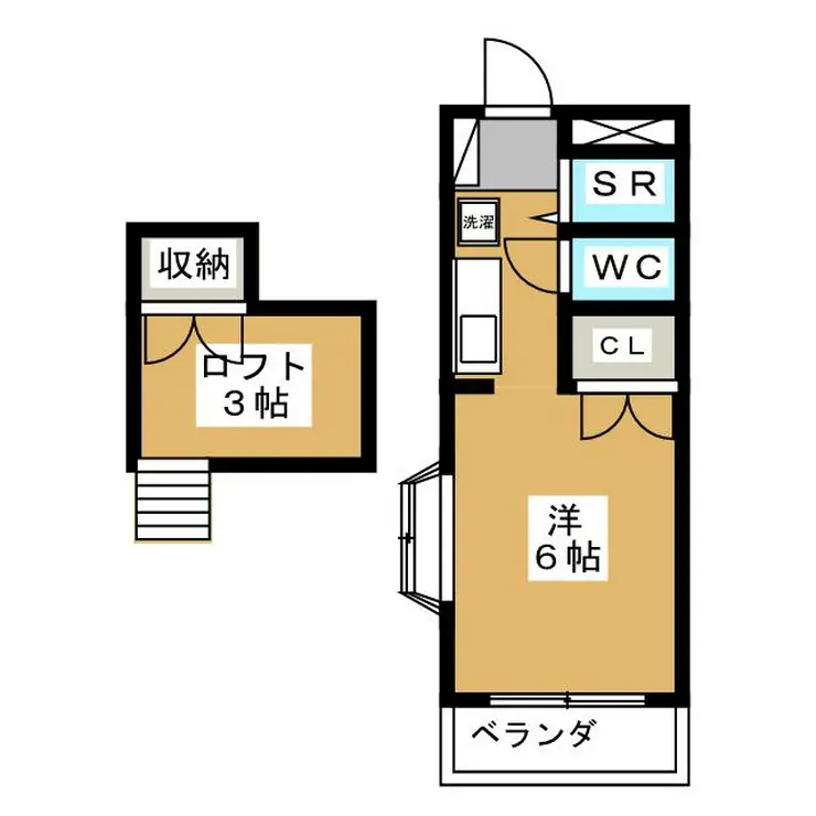 立川中武ヴィラ 1階階 間取り
