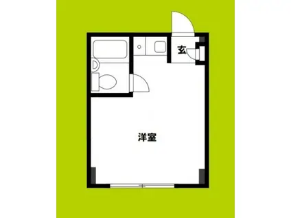 アーバンハイツ海老江(ワンルーム/3階)の間取り写真