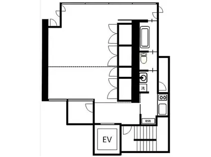 レクシード恵比寿(ワンルーム/3階)の間取り写真