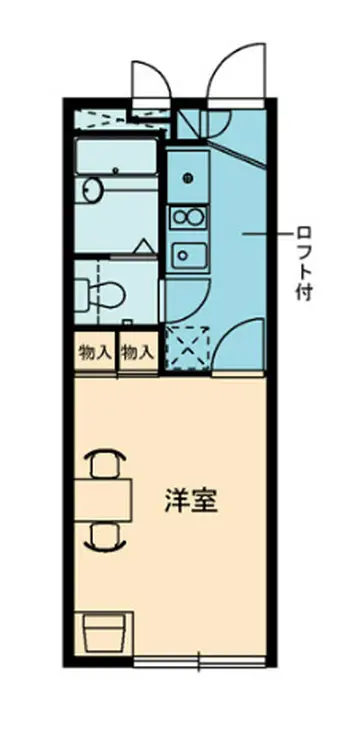レオパレスアルシオネ 3階階 間取り