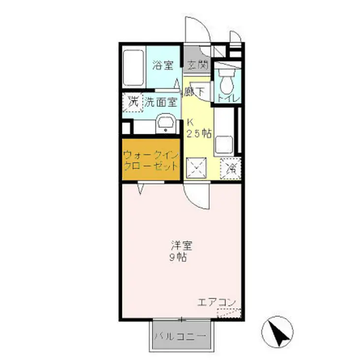 サンモール 1階階 間取り