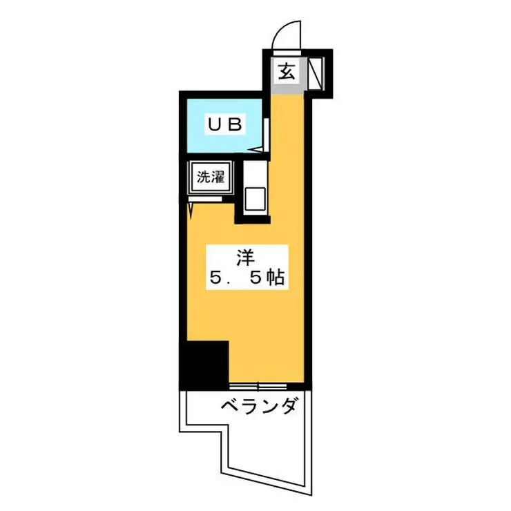 ネオマイム鶴見フルレゾン 2階階 間取り