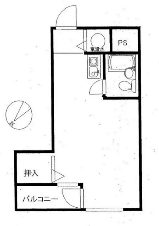 ライオンズマンション麻布 9階階 間取り