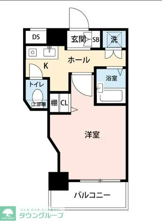 シンシア蒲田ステーションプラザ 4階階 間取り