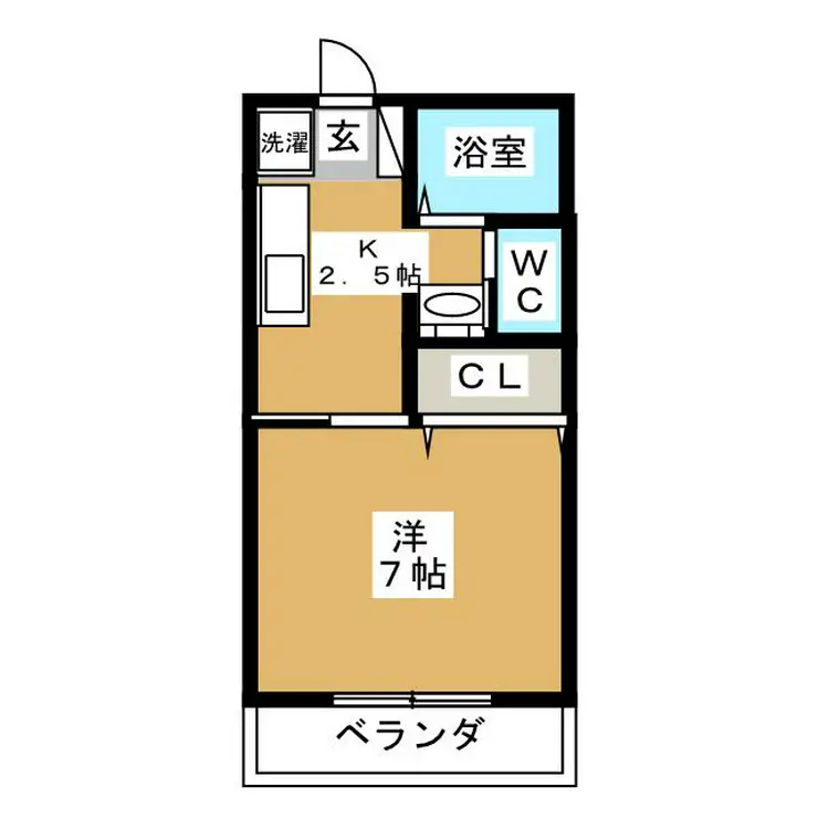 フォレスト三鷹 2階階 間取り