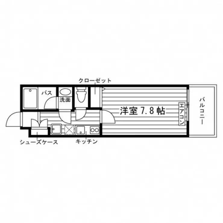 らうらうじ湘南台 3階階 間取り