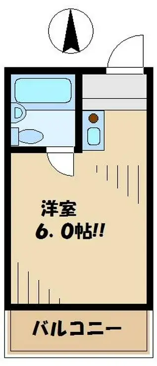 メゾン・ド・セレスト 3階階 間取り