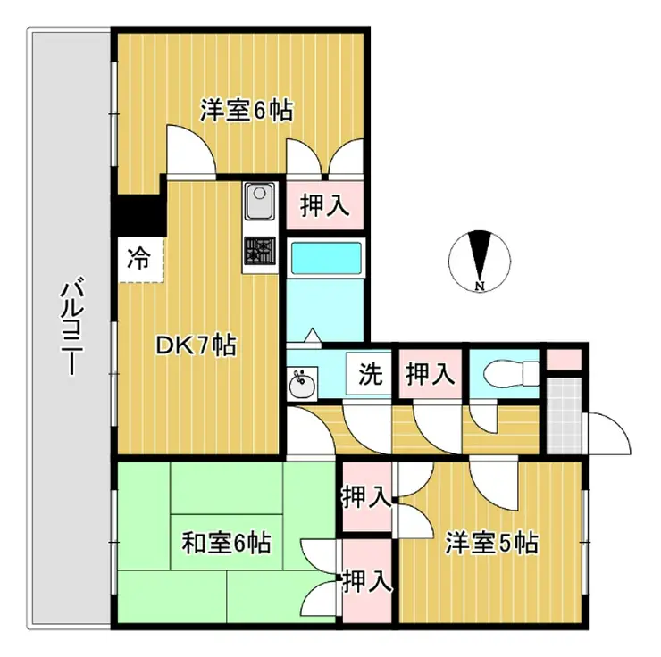 グランドメゾン・サカエ 2階階 間取り
