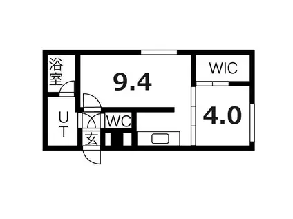 RA VELLO N2 B(1LDK/3階)の間取り写真