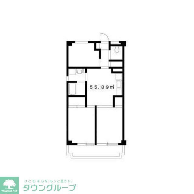 綾東ヴィレッジ壱番館(3DK/3階)の間取り写真