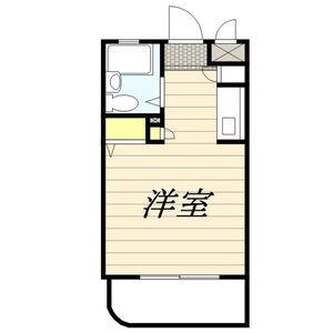 メゾン ド イマージュ(ワンルーム/1階)の間取り写真