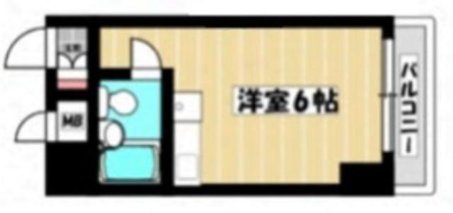 センチュリー芝久保(ワンルーム/4階)の間取り写真