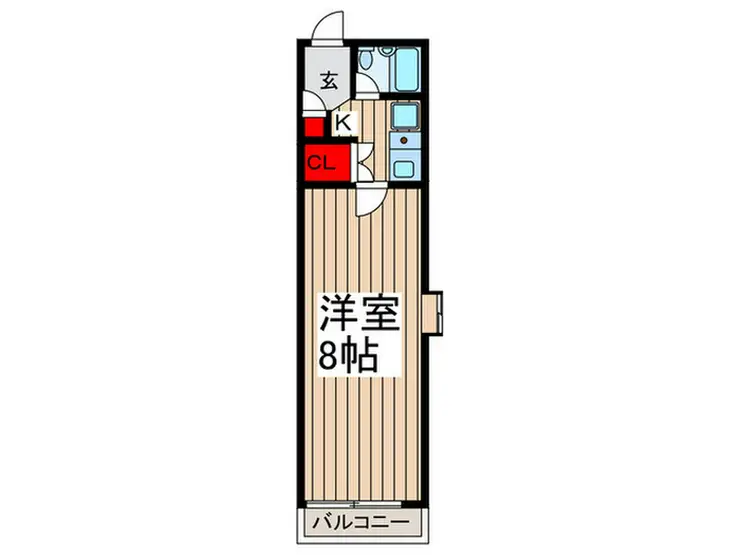 蕨レジデンス 1階階 間取り