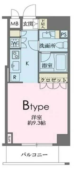 ドゥーエ南麻布 4階階 間取り