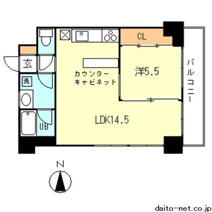 コートシルバーストーン 1階階 間取り