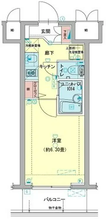 ヴェルト木場マリナコート 5階階 間取り