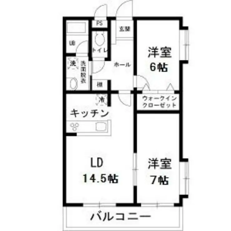 マナ・ブライトンフロント 3階階 間取り