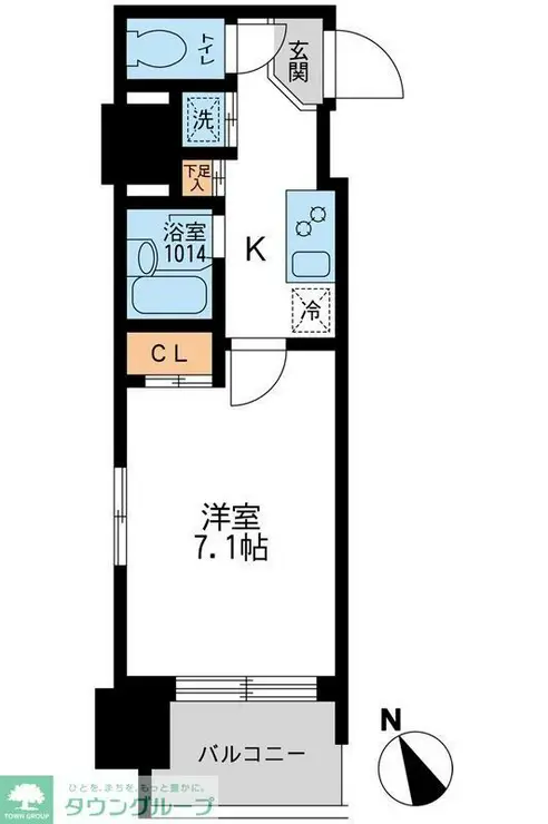 アーデン板橋 2階階 間取り
