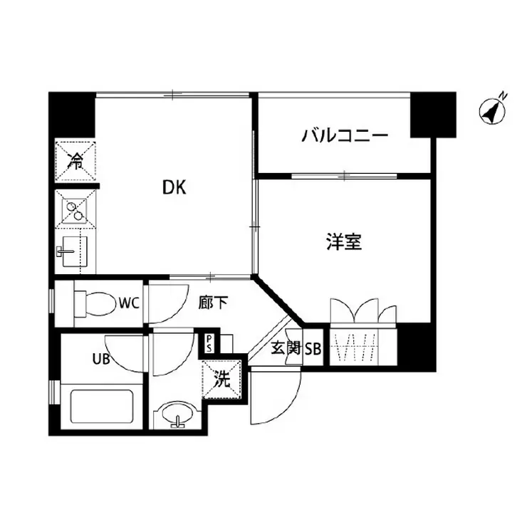 ボンナチュール入谷 10階階 間取り