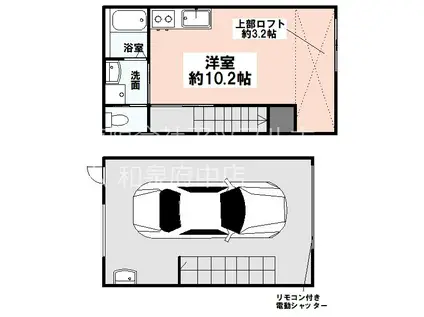 KICHI和泉上町(ワンルーム/1階)の間取り写真