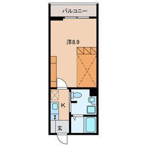 稲毛東3丁目計画(1K/3階)の間取り写真
