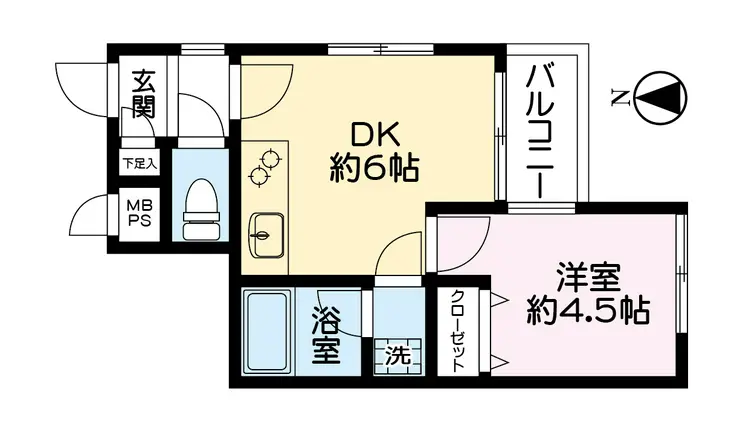 センチュリーKD 3階階 間取り