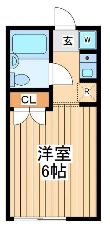 コンフォルトゥフタコ 2階階 間取り