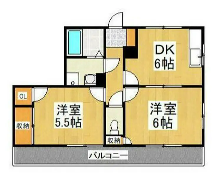 エステートピアにしよね 2階階 間取り