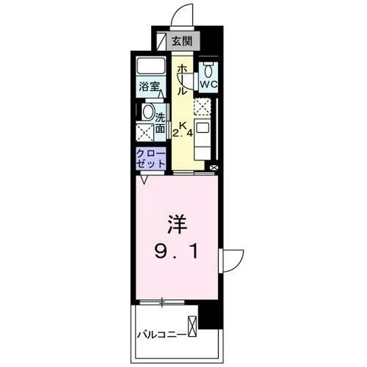 アモーレ フェリーチェ 1階階 間取り