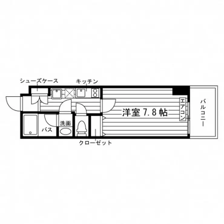 らうらうじ湘南台 9階階 間取り