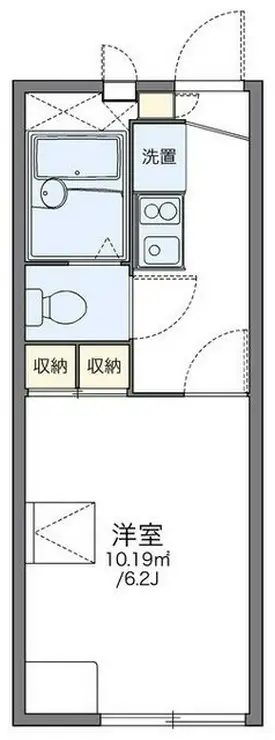 レオパレスMK 2階階 間取り