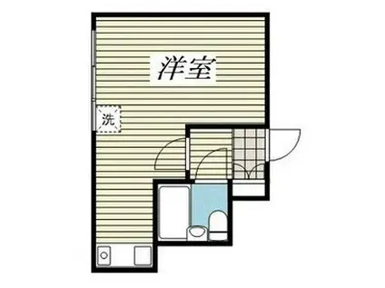 ライオンズマンション杉並妙法寺(ワンルーム/1階)の間取り写真