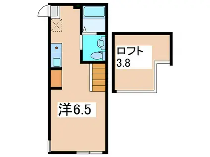 MODERN HOUSE YAMATO(ワンルーム/1階)の間取り写真