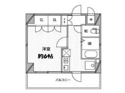 スペーシア高円寺II(1K/2階)の間取り写真