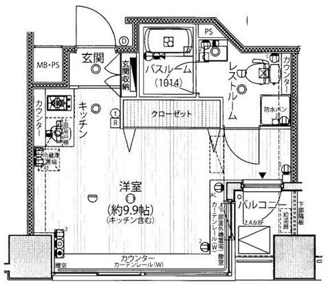 アイフォート千住曙町(ワンルーム/5階)の間取り写真